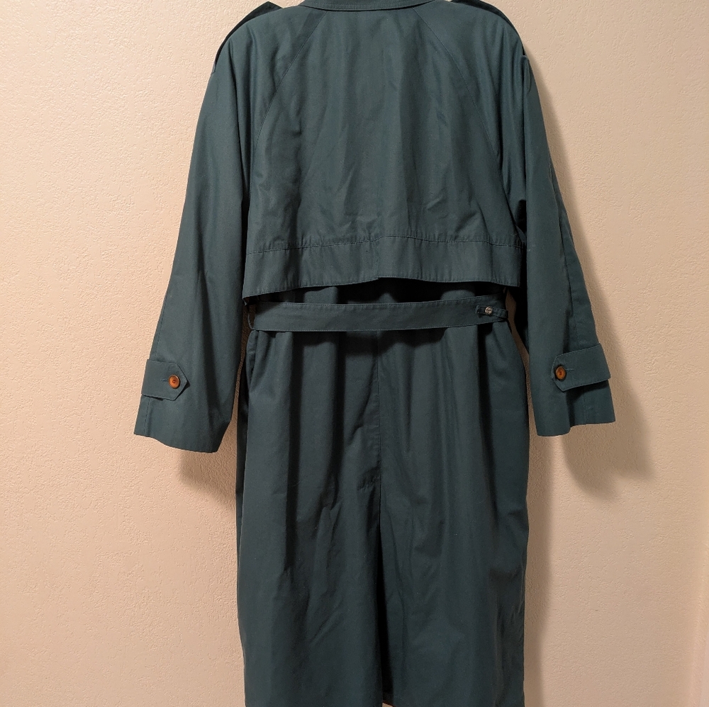 London Fog Vintage Trench Coat size 16 Reg. - Picture 2 of 9